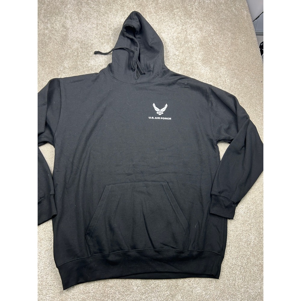Expert Performance US Air Force Hoodie XL Black Graphic Military Gorpcore USA